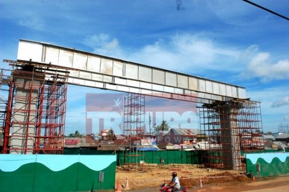 NBCC Construction Company grabs more space at Battala for expanding the construction work, Flyover construction work underway in full swing NBCC Construction Company grabs more space at Battala for expanding the construction work, Flyover construction work underway in full swing